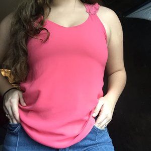 Hot Pink Stylish TankTop